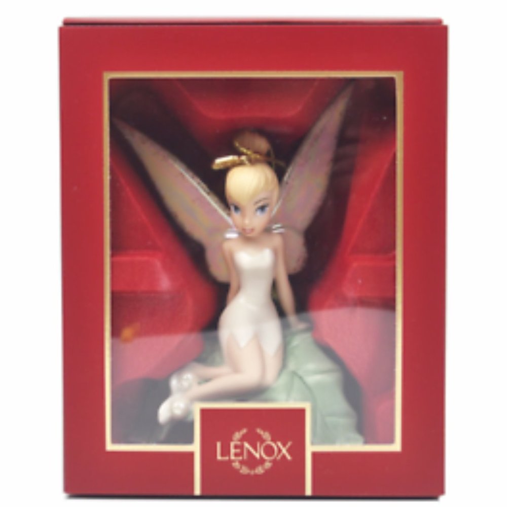 Lenox Disney Tinkerbell Tinker Bell Sitting Pretty Christmas Ornament NIB 2022